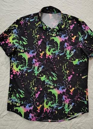 Shein чоловіча сорочка-гавайка розмір xl