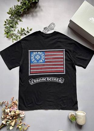 Футболка chrome hearts usa flag