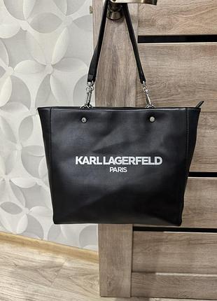 Женская сумка-тоут karl lagerfeld