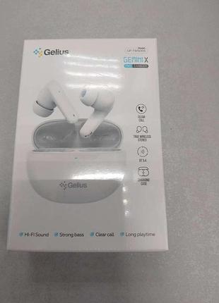 Наушники bluetooth-гарнитура б/у gelius gemini x gp-tws005