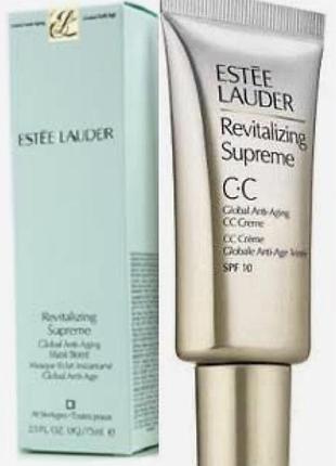 Антивіковий cc-крем estée lauder revitalizing supreme global anti-aging cc creme spf 10.