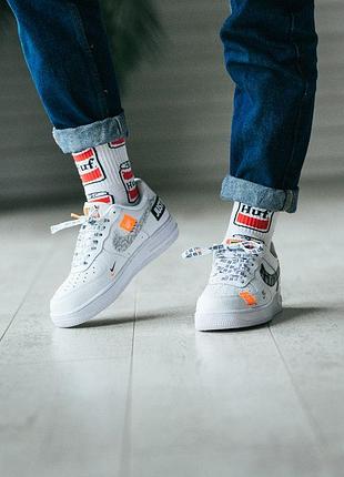 Nike a*r force 1 low “just do it” white