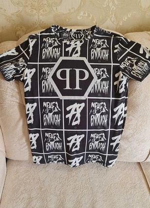 Футболка мужская philipp plein, филипп плейн м