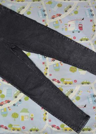 Джинси штани фірмові жіночі чорні sasha woman original denim оригінал розмір 12-14 / l-xl / 44 / 48-50