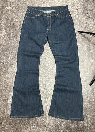 Винтажные джинсы клеш levi's indigo 544 130yers (w32 l32)