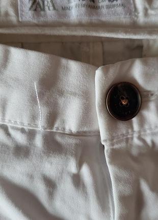 Белые шорты zara 3
