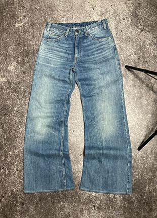 Винтажные джинсы клеш levi's mile high wide leg (w28)