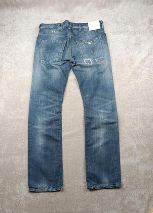 Винтажные широкие джинсы armani vintage