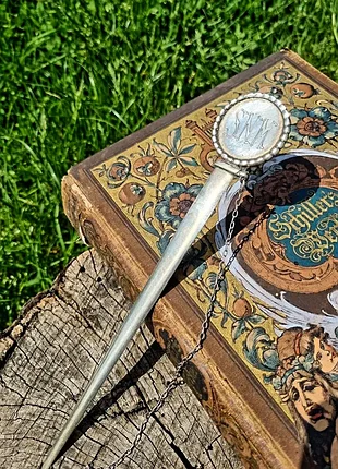 Антикварный нож для корреспонденции для бумаги и закладка для книг!