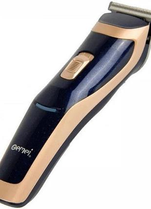 Аккумуляторная машинка для стрижки gemei gm-6005