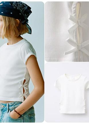 Футболка zara на дівчинку