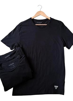Лот! базовая мужская футболка guess оригинал размер xl - 3 шт.