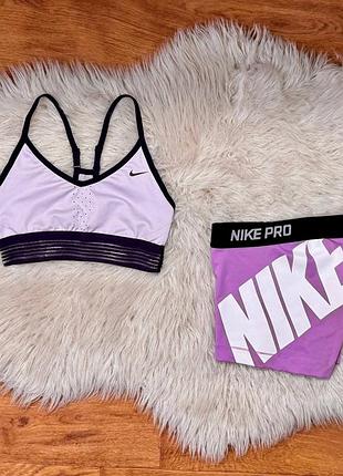 Комплект nike pro (топ+шорты)