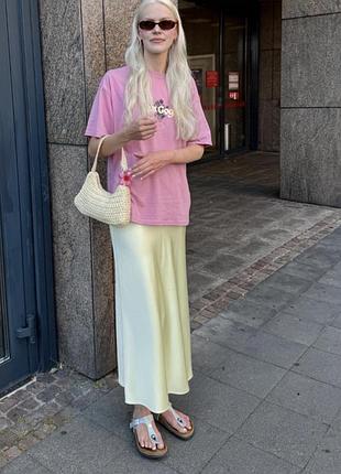 Сатинова спідниця zara