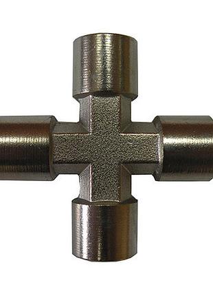 Крестовой соединитель с внутренней резьбой 1/4” airkraft s1283-2
