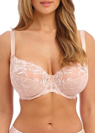 Розкішний бюстгальтер преміального бренду  fantasie — модель aubree side support bra fl6932 у витонченому бежевому кольорі natural beige. новий
