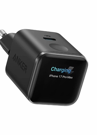 Зарядний пристрій  anker 45w nano charger smart a121d311 1c black