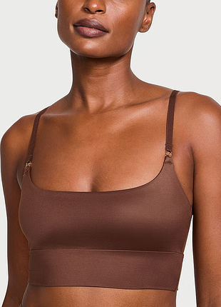 Топ боди feathersoft victoria ́s secret. цвет: ganache.