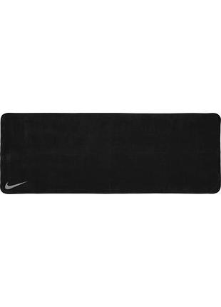 Рушник nike yoga towel темно-сірий унісекс 66 х 180 см