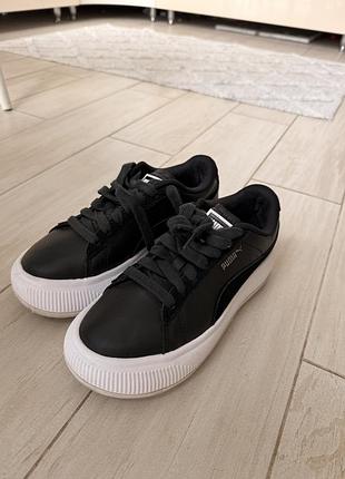 Кеди жіночі puma, чорні, 35,5 розмір