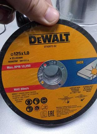 Б/у набор отрезных кругов dewalt dt43972 25 шт.