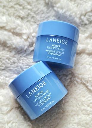 Ночная маска для глубокого увлажнения кожи laneige water sleeping mask ex  15ml