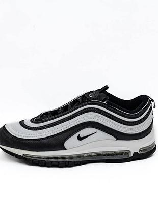 Мужские кроссовки nike air max 97 black white / smb+ 🔗