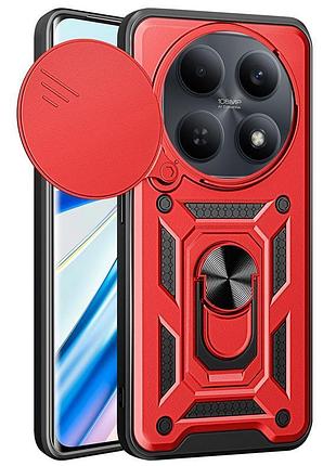 Чохол ummi camshield serge ring для redmi note 15 (eu) / poco m8 5g, протиударний кейс з кільцем-тримачем, захистом камери та