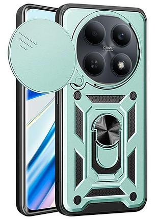 Чехол ummi camshield serge ring для redmi note 15 (eu) / poco m8 5g, противоударный кейс с кольцом-держателем, защитой камеры и