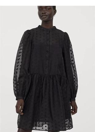 Чорна сукня h&m