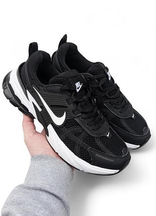 Мужские/женские кроссовки nike v2k черные🔥