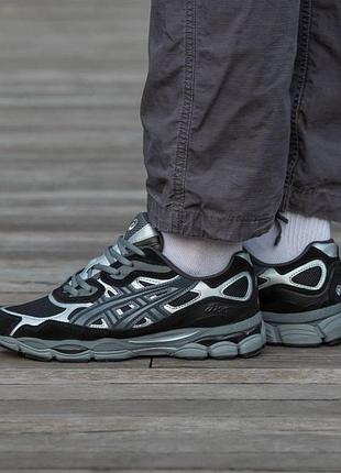 Мужские кроссовки asics gel nyc black / smb+ 🔗