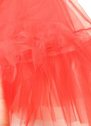 ⛔плаття фатин сітка пишні волани рюші2 фото