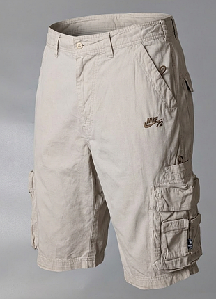 Чоловічі nike heritage '72 cargo shorts. multi-pocket, сша розмір l