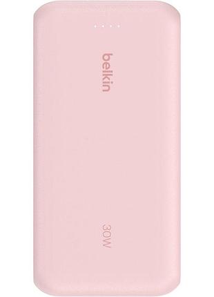 Портативное зарядное устройство belkin 20000 mah 30w pink (bpb024hqpk)