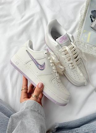 Женские кроссовки nike air force 1 lv8 3 white lavander / smb+ 🔗