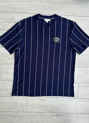 Чоловіча футболка лакоста lacoste relaxed fit xxl 2xl ххл 2хл розмір джерсі теніска поло майка оригінал