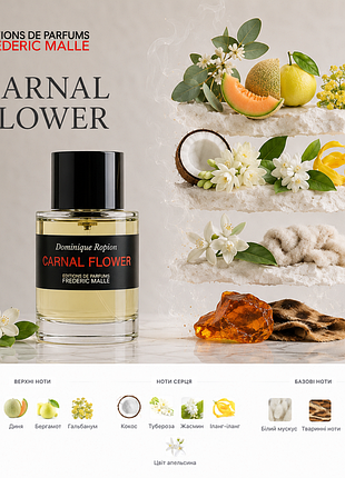 Frederic malle carnal flower 7ml новий оригінал