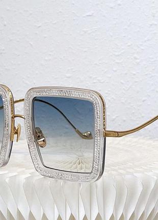 Сонцезахисні окуляри anna karin karlsson beaming sky з кристалами swarovski та золотим покриттям 24k