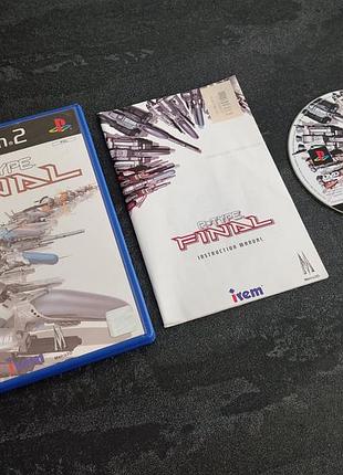 Диск r-type final (playstation 2)