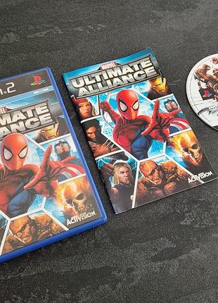 Диск marvel ultimate alliance (playstation 2)