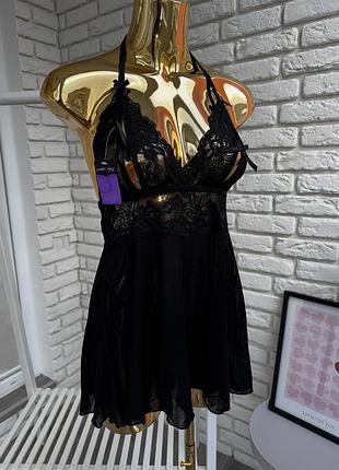 Комплект пеньюар+трусики стринг рр o/s (унів) xs-s-m-l від lovehoney