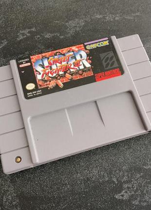 Картридж super street fighter ii (super nintendo)