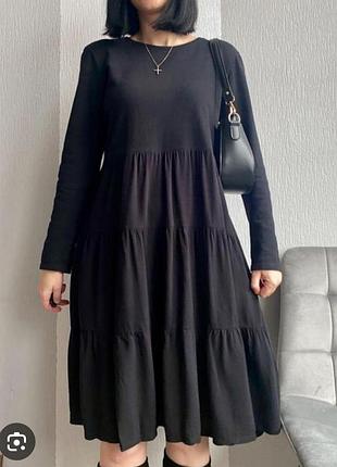 Ярусное платье от zara