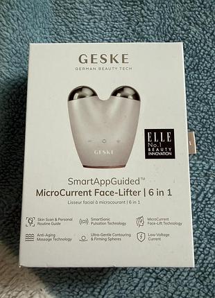Geske mucrocurrent face-lifter 6in1, новий !