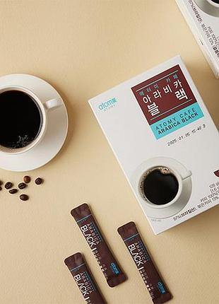 Кофе растворимый atomy cafe arabica black 1 сток (000975-1)