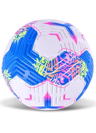 Мяч футбольный fb25537(blue) размер №5, pu, 420 гр | maxisvit