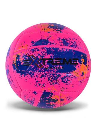 Мяч волейбольный vb25614(pink) полимерные материалы, диаметр 21 см | maxisvit