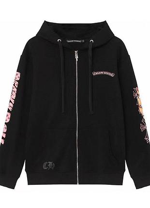 Худі chrome hearts x deadly doll