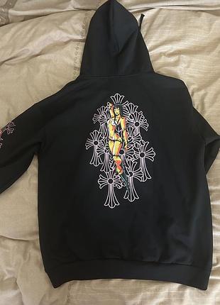 Худі chrome hearts x deadly doll 7